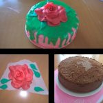 Čokoladna tortaMotiv: Vrtnica